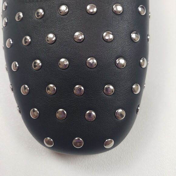 Madewell The Greta Ballet Flat Mule Women's Size 9M True Black Multi Stud Detail - Picture 14 of 16